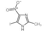4-IODO-2-METHYL-5-NITRO-1H-IMIDAZOLE structure