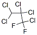 Pentachlorodifluoropropane结构式