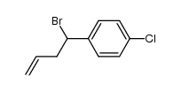 4-(4-chlorophenyl)-4-bromo-1-butene Structure