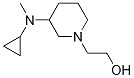 2-[3-(Cyclopropyl-Methyl-aMino)-piperidin-1-yl]-ethanol结构式