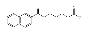 7-(2-NAPHTHYL)-7-OXOHEPTANOIC ACID结构式