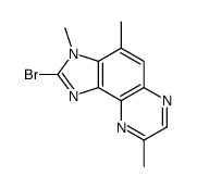 2-bromo-3,4,8-trimethylimidazo[4,5-f]quinoxaline结构式