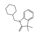 1-(cyclohexylmethyl)-3,3-dimethyl-2-methylideneindole Structure