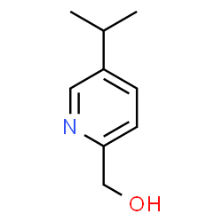 2-Pyridinemethanol, 5-(1-methylethyl)-结构式