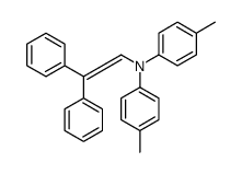 N-(2,2-diphenylethenyl)-4-methyl-N-(4-methylphenyl)aniline Structure