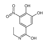 N-ethyl-3,4-dihydroxy-5-nitrobenzamide Structure