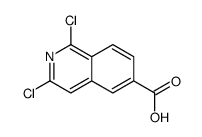 1, 3-二氯异喹啉-6-羧酸结构式