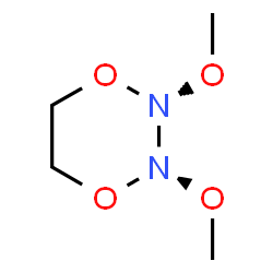 1,4,2,3-Dioxadiazine,tetrahydro-2,3-dimethoxy-,trans-(9CI)结构式