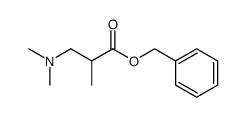 benzyl 3-(dimethylamino)-2-methylpropanoate结构式