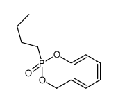 2-butyl-4H-1,3,2λ5-benzodioxaphosphinine 2-oxide Structure