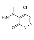 4-[amino(methyl)amino]-5-chloro-2-methylpyridazin-3-one Structure