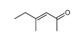 3-Hexen-2-one, 4-methyl-, (E)- (9CI)结构式