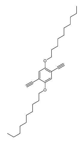 1,4-didecoxy-2,5-diethynylbenzene Structure
