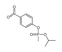 1-[methyl(propan-2-yloxy)phosphoryl]oxy-4-nitrobenzene结构式