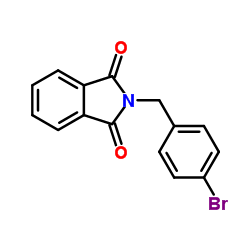 2-(4-Bromobenzyl)-1H-isoindole-1,3(2H)-dione Structure