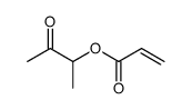 2-Propenoic acid, 1-methyl-2-oxopropyl ester (9CI)结构式
