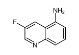 3-氟喹啉-5-胺结构式