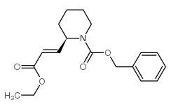 [R-(E)]-2-(3-Ethoxy-3-oxo-1-propenyl)-1-piperidinecarboxylic Acid Phenylmethyl Ester picture