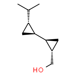 [1,1-Bicyclopropyl]-2-methanol,2-(1-methylethyl)-,[1alpha(1S*,2R*),2bta]-(9CI) Structure