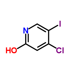 4-Chloro-5-iodo-2(1H)-pyridinone Structure