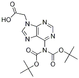 9H-Purine-9-acetic acid, 6-[bis[(1,1-diMethylethoxy)carbonyl]aMino]- picture