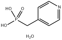 (Pyridin-4-ylmethyl)phosphonic Acid Monohydrate Structure