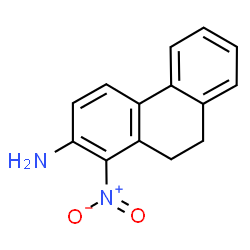 9,10-Dihydro-1-nitro-2-phenanthrenamine structure