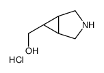 (1R,5S,6r)-3-Azabicyclo[3.1.0]hex-6-ylmethanol hydrochloride (1:1 ) Structure