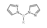 Borate(1-),dihydrobis(1H-pyrazolato-kN1)-, potassium (1:1), (T-4)- structure