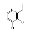3,4-dichloro-2-ethylpyridine结构式