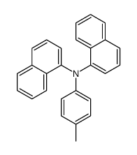 N-(4-methylphenyl)-N-naphthalen-1-ylnaphthalen-1-amine Structure