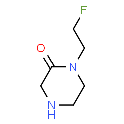 Piperazinone, 1-(2-fluoroethyl)- (9CI) picture