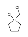 1-chloro-1-chloromethyl-silolane Structure