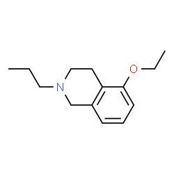 Isoquinoline, 5-ethoxy-1,2,3,4-tetrahydro-2-propyl- (9CI) structure