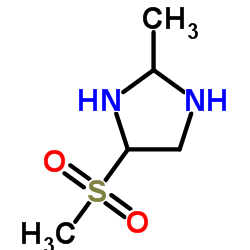 2-Methyl-4-(methylsulfonyl)-1H-imidazole Structure