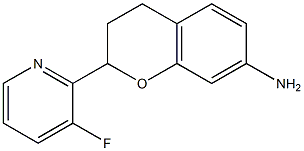 2-(3-fluoropyridin-2-yl)chroman-7-amine Structure