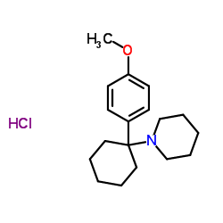 4-methoxy PCP (hydrochloride) structure