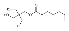 3-hydroxy-2,2-bis(hydroxymethyl)propyl heptanoate结构式