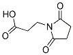 3-(2,5-DIOXO-PYRROLIDIN-1-YL)-PROPIONIC ACID结构式