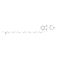 泊马度胺PEG6羧基结构式
