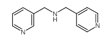 N-(PYRIDIN-3-YLMETHYL)-N-(PYRIDIN-4-YLMETHYL)AMINE structure