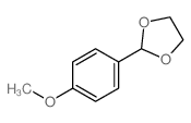 1,3-Dioxolane,2-(4-methoxyphenyl)- structure