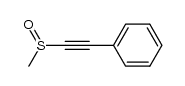 Methyl-phenethinyl-sulfoxid结构式