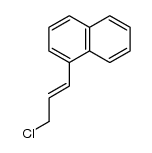 3-Chlor-1-[1]naphthyl-prop-1-en Structure