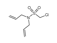 N,N-diallyl-1-chloromethanesulfonamide Structure
