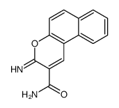 3-iminobenzo[f]chromene-2-carboxamide Structure