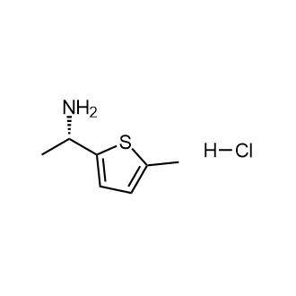 (S)-1-(5-Methylthiophen-2-yl)ethan-1-aminehydrochloride Structure