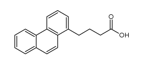 4-[1]phenanthryl-butyric acid Structure