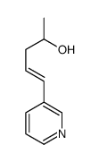 5-pyridin-3-ylpent-4-en-2-ol Structure