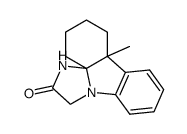 7a-methyl-5,6,7,7a-tetrahydro-1H,4H-imidazo[2,1-k]carbazol-2(3H)-one结构式